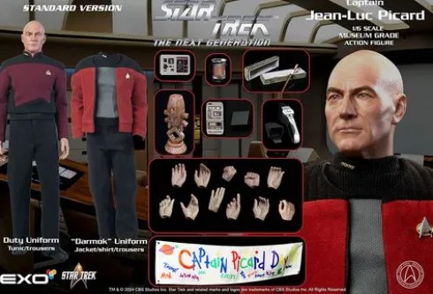 Star Trek: The Next Generation Figura 1/6 Captain Jean-Luc Picard