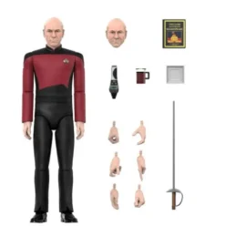 Star Trek: The Next Generation Figura Ultimates Captain Picard 18 cm