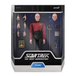 Star Trek: The Next Generation Figura Ultimates Captain Picard 18 cm