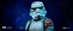 Star Wars Ahsoka Estatua 1/10 Art Scale Night Trooper 21 cm