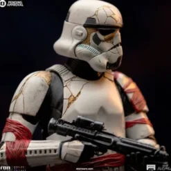 Star Wars Ahsoka Estatua 1/10 Art Scale Night Trooper 21 cm