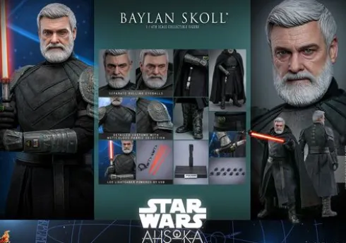 Star Wars: Ahsoka Figura 1/6 Baylan Skoll Hot Toys