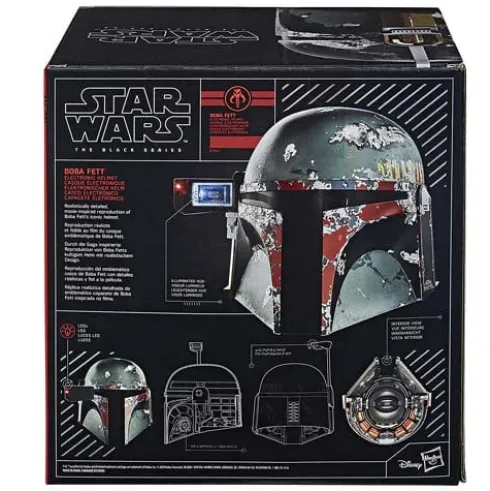 Star Wars Black Series Casco Electrónico Premium Boba Fett 40º Aniversario
