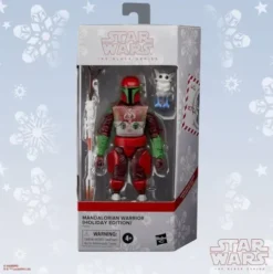 Star Wars Black Series Figura Mandalorian Warrior (Holiday Edition)