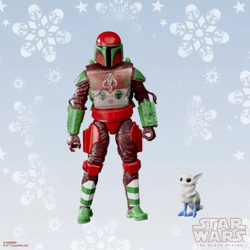 Star Wars Black Series Figura Mandalorian Warrior (Holiday Edition)