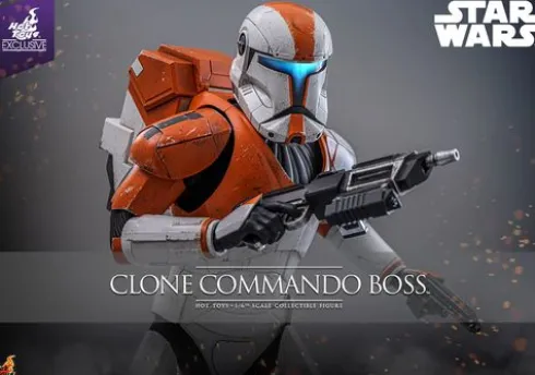 Star Wars Celebration Figura 1/6 Clone Commando Boss Exclusive
