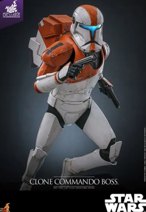 Star Wars Celebration Figura 1/6 Clone Commando Boss Exclusive