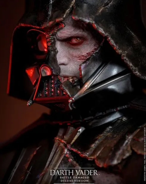 Star Wars Darth Vader™ (Battle Damaged) Deluxe Version Figura Masterpiece Hot Toys