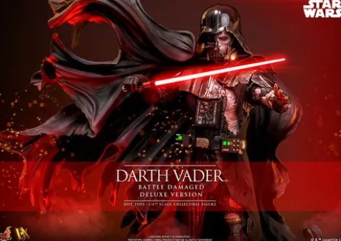 Star Wars Darth Vader™ (Battle Damaged) Deluxe Version Figura Masterpiece Hot Toys