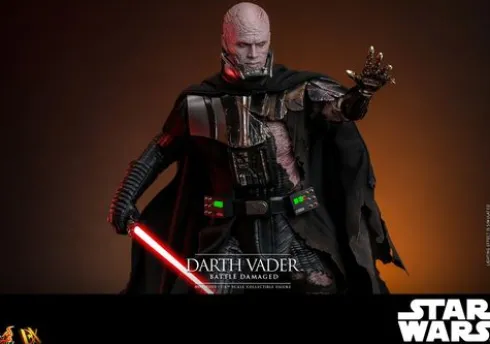 Star Wars Darth Vader™ (Battle Damaged) Figura Masterpiece Hot Toys