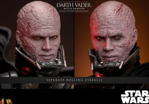 Star Wars Darth Vader™ (Battle Damaged) Figura Masterpiece Hot Toys