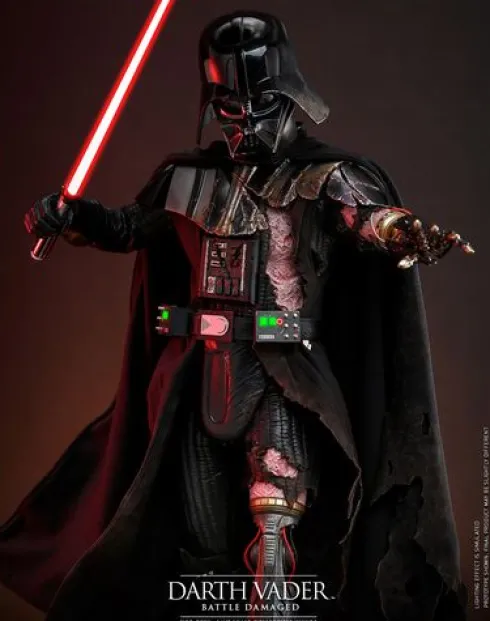 Star Wars Darth Vader™ (Battle Damaged) Figura Masterpiece Hot Toys