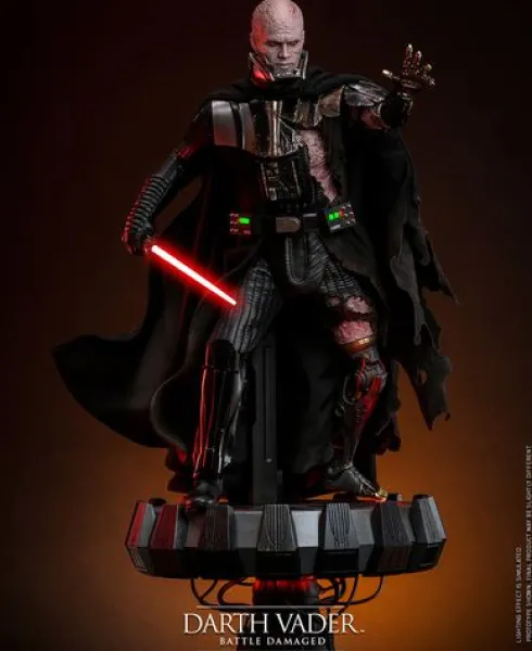 Star Wars Darth Vader™ (Battle Damaged) Figura Masterpiece Hot Toys