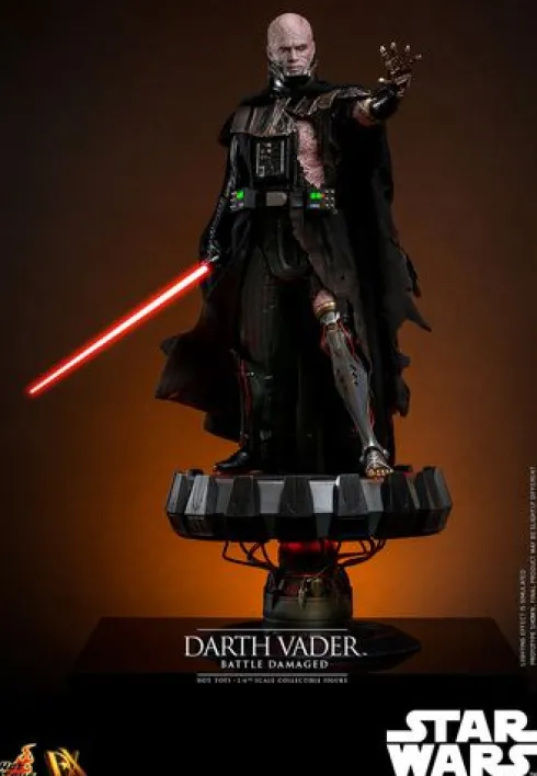 Star Wars Darth Vader™ (Battle Damaged) Figura Masterpiece Hot Toys