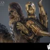 Star Wars: El Imperio Contraataca Figura Movie Masterpiece 1/6 Chewbacca con C-3PO desmontado
