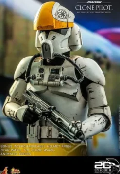 Star Wars: Episode II Figura 1/6 Clone Pilot 30 cm