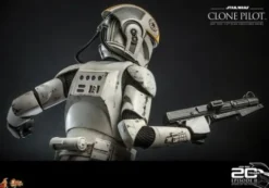 Star Wars: Episode II Figura 1/6 Clone Pilot 30 cm