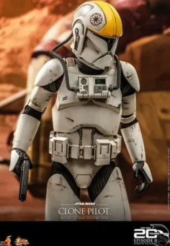 Star Wars: Episode II Figura 1/6 Clone Pilot 30 cm