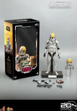 Star Wars: Episode II Figura 1/6 Clone Pilot 30 cm