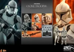 Star Wars: Episode II Figura 1/6 Clone Trooper 30 cm