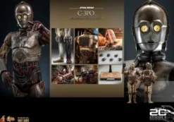 Star Wars: Episode II Figura 1/6 C-3PO 29 cm
