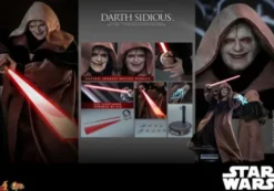 Star Wars Episode III Figura Movie Masterpiece 1/6 Darth Sidious The Revenge of the Sith