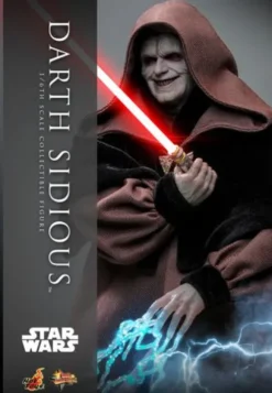 Star Wars Episode III Figura Movie Masterpiece 1/6 Darth Sidious The Revenge of the Sith