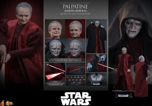 Star Wars: Episode III Revenge of the Sith Figura Movie Masterpiece 1/6 Palpatine (Darth Sidious)