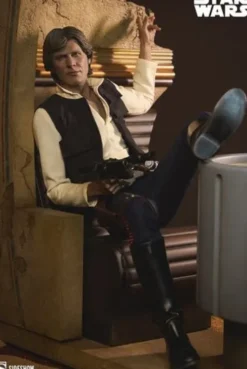 Star Wars Episode IV Mixed Media Estatua Premium Format Han Solo: Sorry About the Mess 32 cm