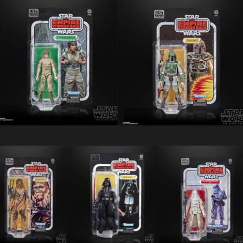 Star Wars Episode V Black Series Figuras 15 cm 40th Anniversary 2020