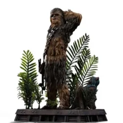 Star Wars Episode VI Art Scale Statue 1/10 Chewbacca and Tokkat 22 cm