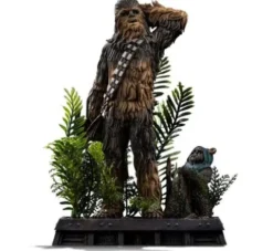 Star Wars Episode VI Art Scale Statue 1/10 Chewbacca and Tokkat 22 cm