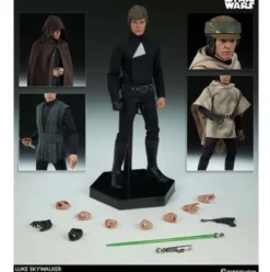 Star Wars Episode VI Figura 1/6 Deluxe Luke Skywalker Deluxe 30 cm