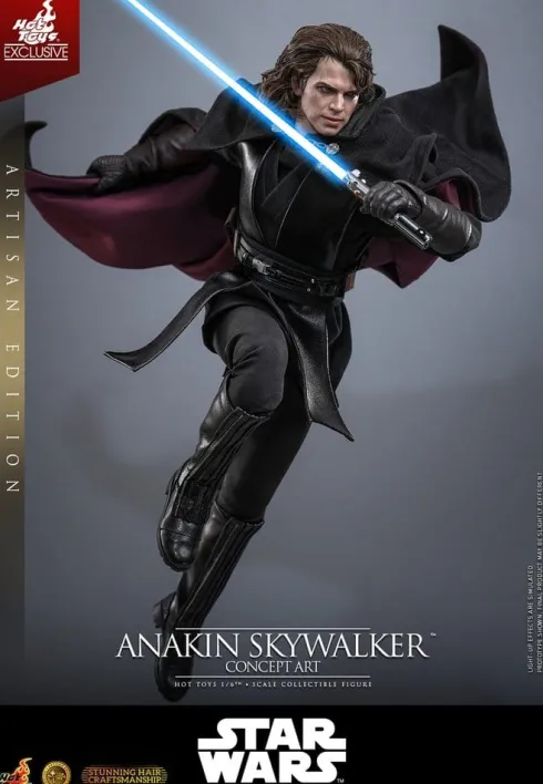 Star Wars Episodio III: La Venganza de los Sith Movie Masterpiece Figura 1/6 Anakin Skywalker (Concept Art Version) (Artisan Edition) Hot Toys Exclusive 31 cm