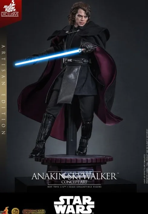 Star Wars Episodio III: La Venganza de los Sith Movie Masterpiece Figura 1/6 Anakin Skywalker (Concept Art Version) (Artisan Edition) Hot Toys Exclusive 31 cm