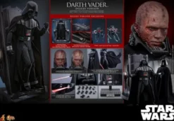 Star Wars: Episodio III – La venganza de los Sith Figura Movie Masterpiece 1/6 Darth Vader (Deluxe Version) 35 cm