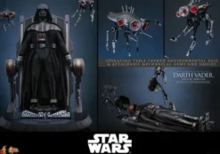 Star Wars: Episodio III – La venganza de los Sith Figura Movie Masterpiece 1/6 Darth Vader (Deluxe Version) 35 cm