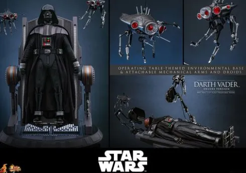 Star Wars: Episodio III – La venganza de los Sith Figura Movie Masterpiece 1/6 Darth Vader (Deluxe Version) 35 cm