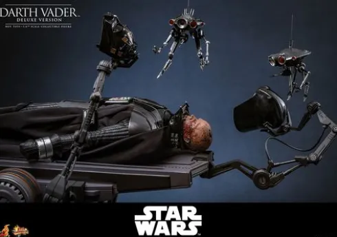 Star Wars: Episodio III – La venganza de los Sith Figura Movie Masterpiece 1/6 Darth Vader (Deluxe Version) 35 cm