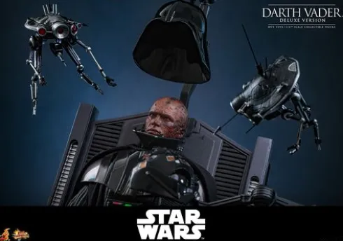 Star Wars: Episodio III – La venganza de los Sith Figura Movie Masterpiece 1/6 Darth Vader (Deluxe Version) 35 cm
