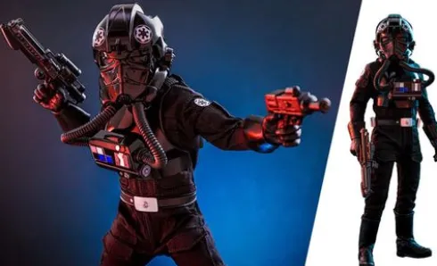 Star Wars: Episodio IV Una nueva esperanza Figura 1/6 Movie Masterpiece Tie Fighter Pilot