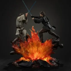 Star Wars Estatua 1/10 Art Scale Anakin vs Obi Wan 34 cm