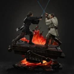 Star Wars Estatua 1/10 Art Scale Anakin vs Obi Wan 34 cm