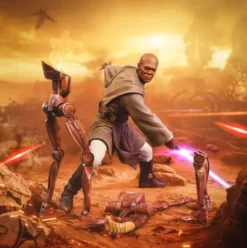 Star Wars Estatua 1/10 Art Scale Mace Windu 18 cm