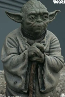 Star Wars Estatua Bronce tamaño real Yoda 79 cm