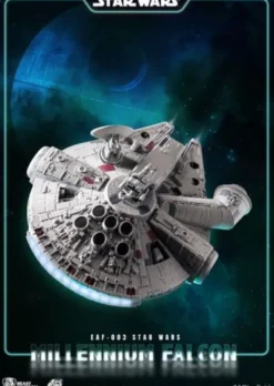 Star Wars Estatua con luz Egg Attack Millennium Falcon Floating Ver. 13 cm