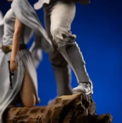 Star Wars Estatua 1/10 Deluxe Art Scale Luke and Leia 41 cm
