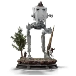 Star Wars Estatua 1/20 Demi Art Scale AT-ST and Chewbacca 53 cm