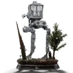 Star Wars Estatua 1/20 Demi Art Scale AT-ST and Chewbacca 53 cm
