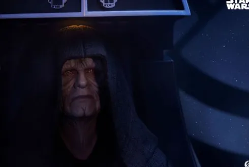 Star Wars Estatua 1/3 Emperor Palpatine